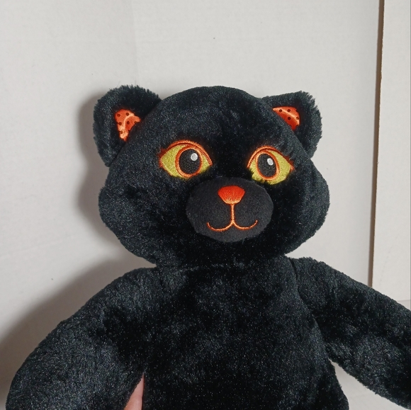 Build-A-Bear Workshop MIDNIGHT SPARKLE CAT Halloween Plush Stuffed Animal - Picture 4 of 7